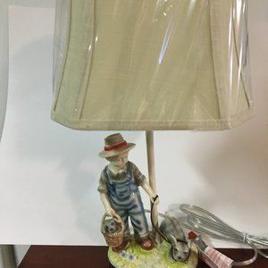 Little Blue Boy Children's Bedroom Lamp